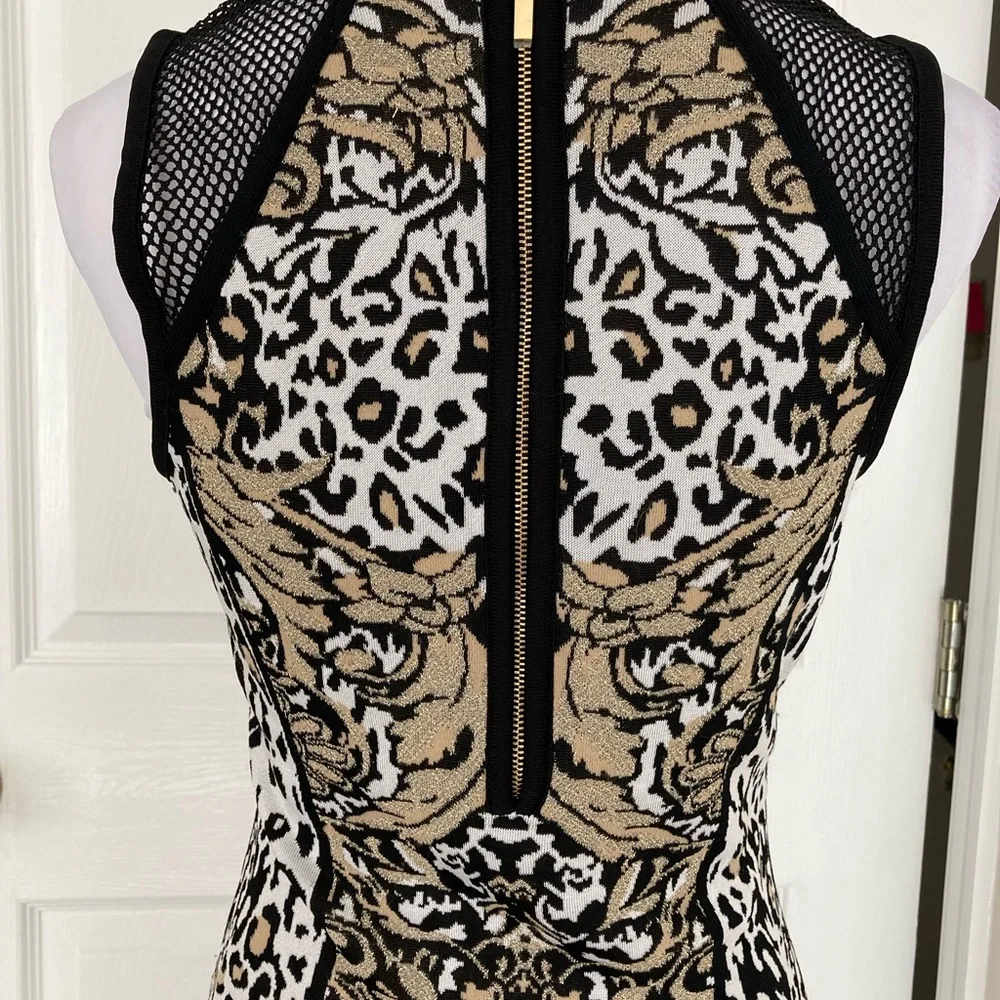 Cache Sleeveless Leopard Dress Zara - Picture 4 of 10